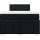  Krevet box spring s madracem crni 120 x 190 cm od tkanine | shoptok.hr