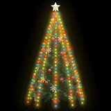 vidaXL mrežasta svjetla za božićno drvce 300 LED raznobojna 300 cm | shoptok.hr