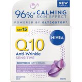 Nivea Q10 Sensitive dnevna krema protiv bora SPF15 50 ml Cene