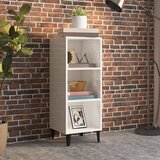  Komoda sjajna bijela 34 5 x 32 5 x 90 cm od konstruiranog drva | shoptok.hr