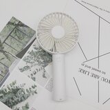 Venisymlis Ročni Ventilator, Bel Majhen Prenosni Ventilator, 3 Hitrosti, B Ročni Ventilator Za Ponovno Polnjenje, Baterijsko Napajanje, (22070386) | Shoptok.si