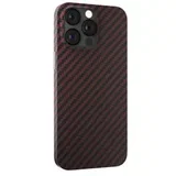 futrola Hard Case Ultra Thin Magnetic Carbon za Iphone 14 Plus crvena