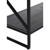 MID.YOU REGAL 95/180/35 cm naravne barve, črna | Shoptok.si