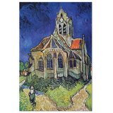  Slika - Vincent van Gogh – Church at Auvers 60x90 Standard | shoptok.hr