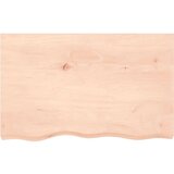 Stolna ploča 80 x 50 x 4 cm od netretirane masivne hrastovine | shoptok.hr