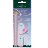 Faber-Castell Set Grip Sleeve Blushing Sky (4-delni) Cene