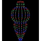  Božićni vrh svjetla 2 kom. 640 LED lampica Višebojno | shoptok.hr