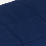 vidaXL Obtežena odeja modra 135x200 cm 10 kg blago | Shoptok.si