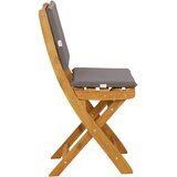  Vanjske bistro stolice 8 pcs Tamnosiva 38 x 46 x 85 cm | shoptok.hr