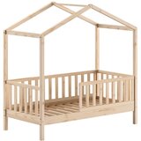 Vipack Dječji krevet od masivnog bora 70x140 cm u prirodnoj boji DALLAS – | shoptok.hr
