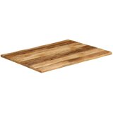  Ploča stola s prirodnim rubom 110x80x3,8 cm Masivno drvo, neobrađeni mango | shoptok.hr