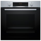 Bosch pećnica Serie 4| INOX, A, EcoClean, 71L,Teleskopska vodilica, 7 programa,old:HBA513BS1 | Eponuda.ba