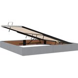  s madracem i skladištem Svijetlo siva 200 x 200 cm | shoptok.hr