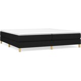  Okvir za krevet s oprugom crni 200x200 cm od tkanine | shoptok.hr