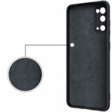 Onasi silikonski ovitek liquid ring za samsung galaxy A52 A525 lte /A52 A526 5G / A52s A527 - črn | Shoptok.si