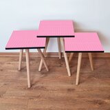 Hanah home Set 3 stočića 3Shp240 Pink | ePonuda.com
