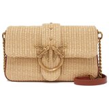 Pinko Torbe LOVE ONE MINI SLOUCHY Bež | Shoptok.si