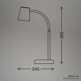 BRILONER 7476-011 - Stona lampa SKRIVA 1xGU10/9W/230V bež | Eponuda.com