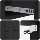  Noćni ormarić za montažu na zid 2 pcs Crna 33 x 34 5 x 43 cm | shoptok.hr