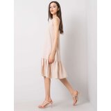 RUE PARIS Dress-328-SK-5074.74-beige | Shoptok.si