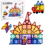 Magnetic Construction Blocks 3D Panels Creative STEM Colorful 85 pcs. Cijene