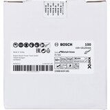 Bosch X-LOCK vlaknasta ploča, 115 mm, G100, zvezdasta rupa, R780 Best for Metal + Inox - 2608619181 | ePonuda.com