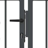  Vrat z konico KAMPEN 404 x 100 cm Jeklo Siva Zaklenljivo, (5000300987) Slike