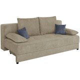 P & B ZOFA S POSTELJNO FUNKCIJO, bež tekstil, leseni material | Shoptok.si