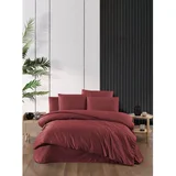 Mila Home Rdeča posteljnina za zakonsko posteljo/podaljšana iz damasta z rjuho/4-delna 200x220 cm –