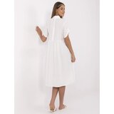 Italy Moda Dress-MI-SK-A2275.09-ecru | Shoptok.si
