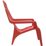  Vrtne stolice za djecu 2kom crvene 37x34x44cm PP izgled drva | shoptok.hr