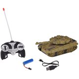 Rc tenk na daljinsko upravljanje s rotirajućom kupolom, pustinjska kamuflaža, 22 cm | shoptok.hr