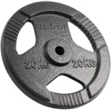 Rebel Active uteg od lijevanog željeza 20 kg, rupa 31 mm, ploča s ručkama | shoptok.hr