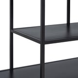 Ixia Črna jeklena TV omarica 120x55 cm – | Shoptok.si