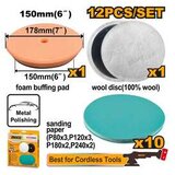 Ingco set za poliranje i brušenje 150mm APG15012 Cene
