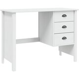  Stol s ladicama HILL Bijelo 100 x 45 x 74 cm Masivna borovina | Eponuda.ba