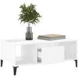  Stolić za kavu bijeli 90 x 50 x 36,5 cm od konstruiranog drva | Eponuda.com