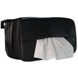INF Držalo za avtomobilske robčke, podajalnik robčkov iz PU usnja za avto Black, (21639931) | Shoptok.si