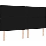  Uzglavlje Crna 180 cm Baršun | shoptok.hr