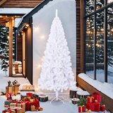  Umjetno Božićno Drvce L 240 cm Bijelo | shoptok.hr