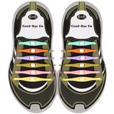 INF Silikonski vezalki - Elastične vezalke brez zavezovanja za superge MultiColor, (21745458) | Shoptok.si