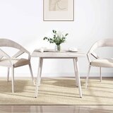  Ploča za stol bijela 80x80x2,5 cm masivna borovina četvrtasta | shoptok.hr