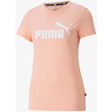 Puma Ženska majica ESS Logo Heather 586876-26 kajsija Cene