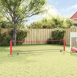  Teniska mreža Crna i crvena 396 x 92 x 87 cm Poliester | shoptok.hr