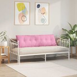  Jastuk za leđa Ružičasta 160 x 19 x 50 cm tkanina | shoptok.hr