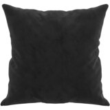  Ukrasni jastuci 2 kom crni 40 x 40 cm baršunasti | shoptok.hr