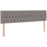 Krevet S LED lampica s pohranom Sivo-smeđa 160 x 200 cm tkanina | shoptok.hr