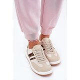 Boto EVENTO Women's Sneakers Made Of Eco Suede Leopard Beige Marinils | Shoptok.si