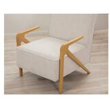 Atelier Del Sofa fotelja larus wood berjer oak cream | ePonuda.com