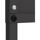 vidaXL Dekorativni panel za vrt Črna 32 x 140 cm Mnogi jeklo | Shoptok.si